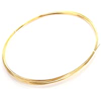 SOFIALXC Alambre de latón para fabricación de joyas de alambre de 25 m de diámetro de 0-3 mm